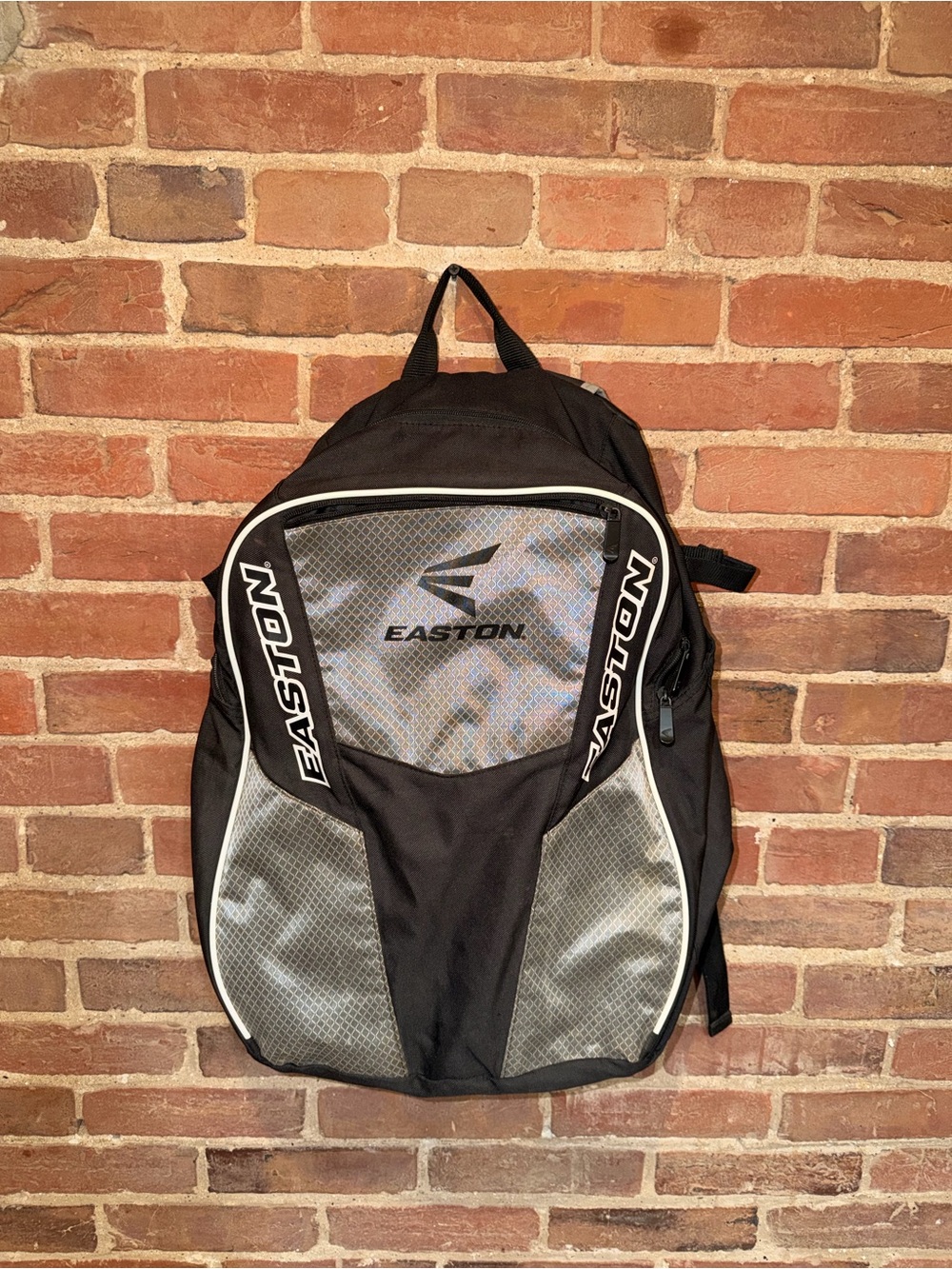 Easton Black and Gray Men's Athletic Backpack